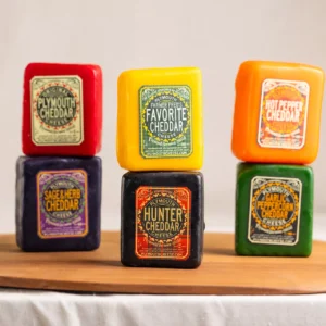 Cheddar Cheese | Plymouth Wax-Sealed